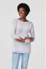STELLA  Lilac Multi Colour Knit Pullover