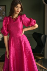 CLOSET Pink Paneled Skirt Dress